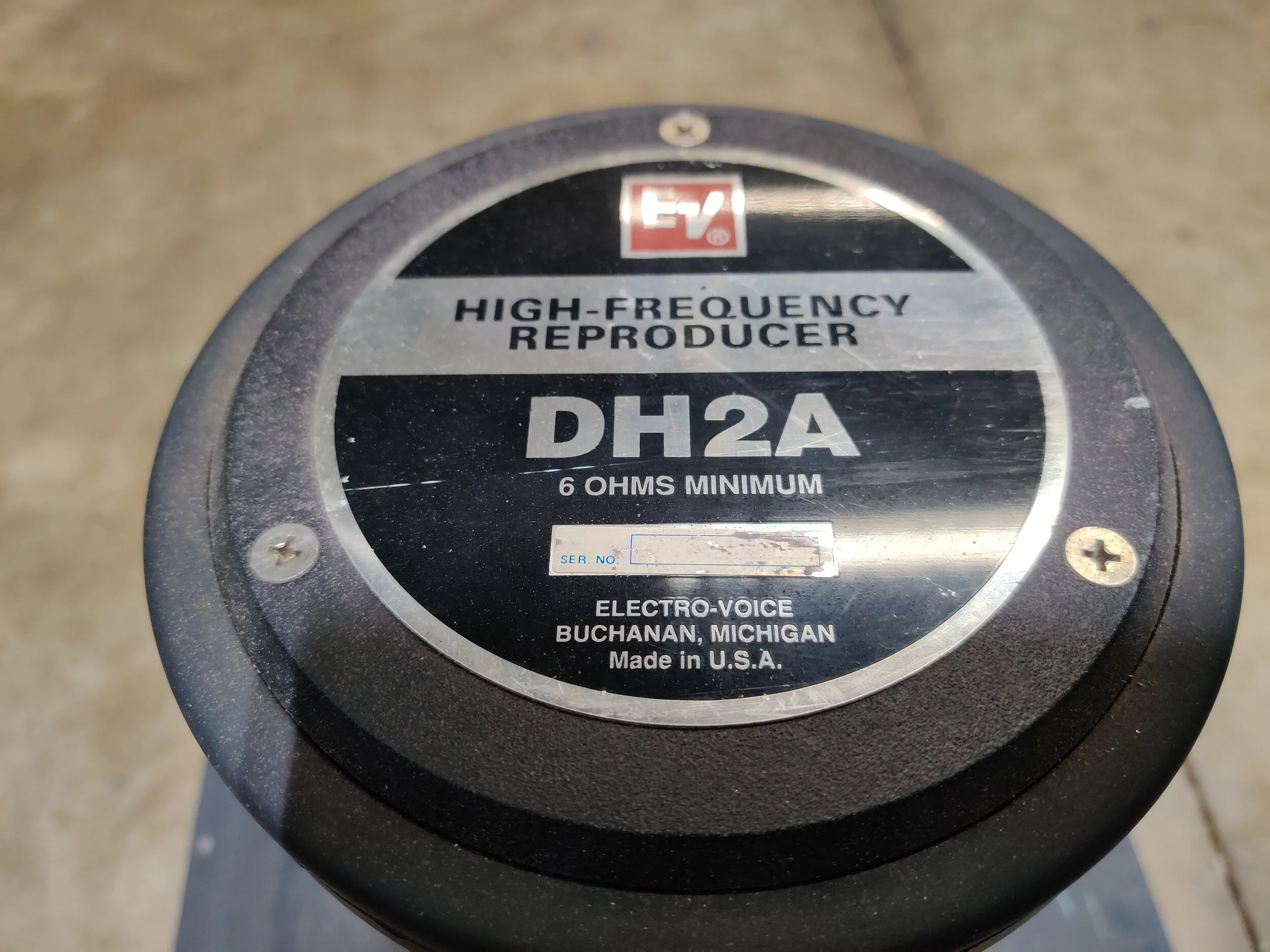 Electro-Voice エレクトロボイス EV DH2T 8 ドライバー ツイーター 1本